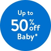Save up to 50% off Baby Clearance Sale at Walmart