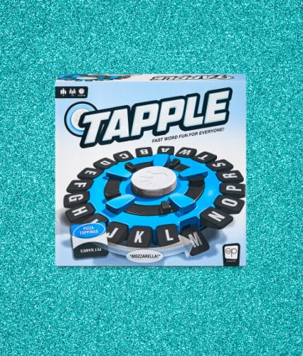 Tapple Word Game by USAopoly, Fast-Paced Family Board Game, 2 - 8 Players Ages 8 and up