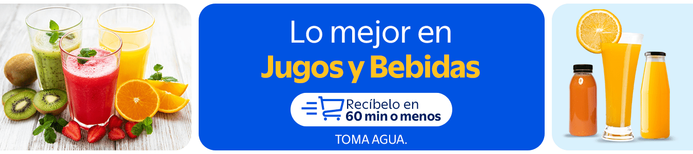 jugos y bebidas