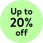 Up to 20% off