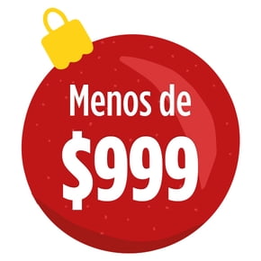 Menos de $999