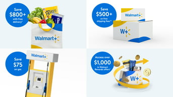 Free shipping with no order minimum. Get items as often as your need, shipped free on any order size. Excludes most Marketplace items, location and freight charges. Join Walmart Plus. 
