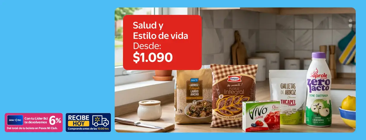 Salud y estilo de vida desde $1090