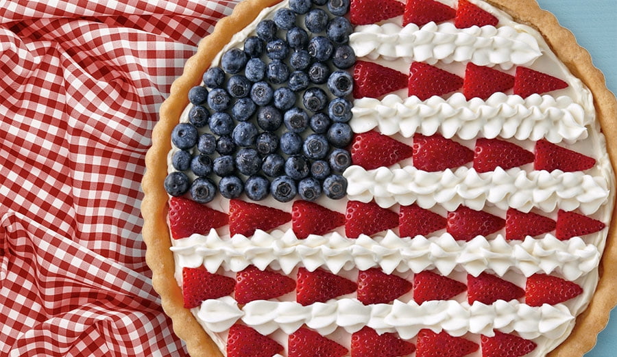 Red, White and Blue Recipes