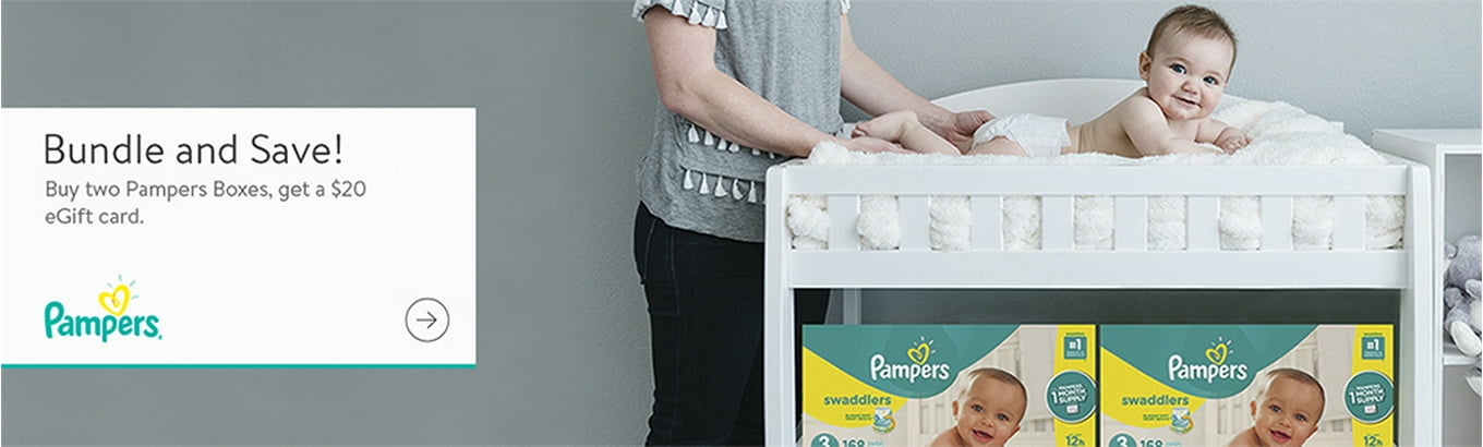 Pampers Diaper Bundles Walmart Com