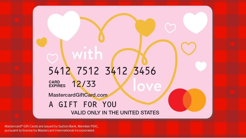Valentine's Day gift cards they can use anywhere. Something special for those you treasure. Shop all