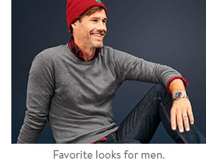 Favorite looks for men.