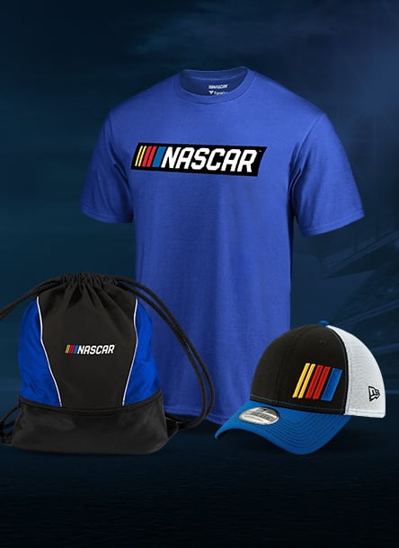 nascar hats and shirts