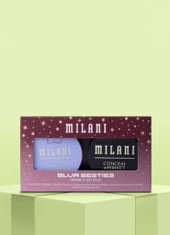 An image of a holiday beauty gift set.