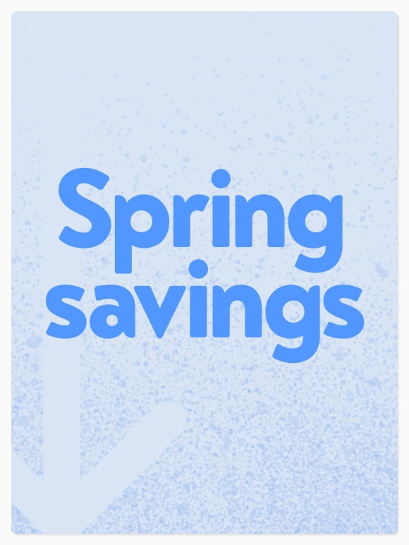 Hello, spring savings! Get lots to love at low, low prices.  