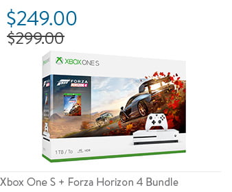 Xbox One S + Forza Horizon 4 Bundle
