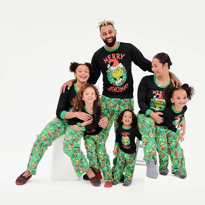christmas family pajamas near me
