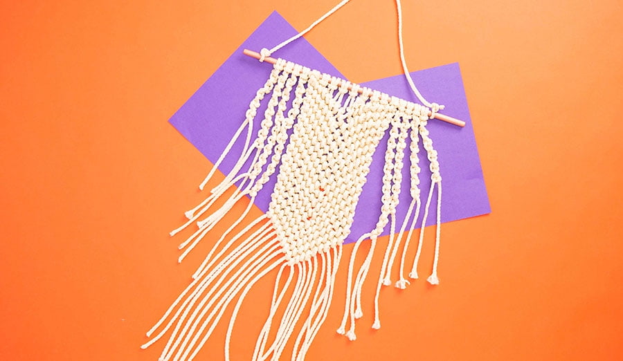 Step 14 rough up ends of cord