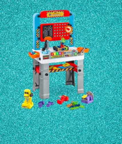 VTech Drill & Learn Workbench with Tools for Toddlers