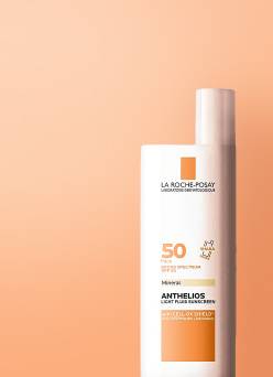 Banner featuring La Roche-Posay SPF with text: Fresh, new skincare. Shop now