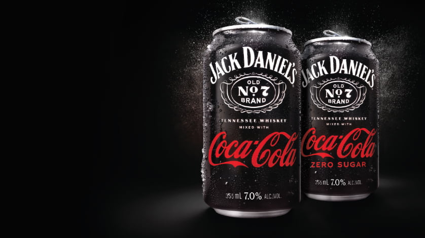 Jack Daniel's Whisky Coca Cola Lata 33cl 5%Vol - 5Sentidos