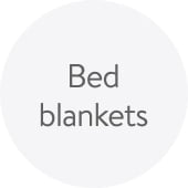 Bed blankets.