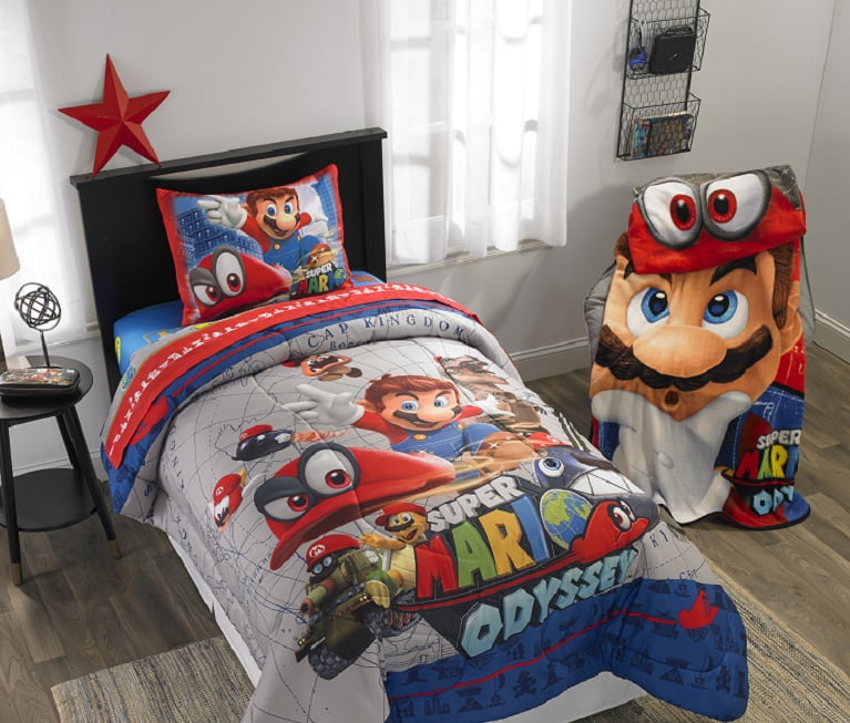 Mario Giant Cushion For Floor Gaming Tv Bedroom Chair Sofa Bed