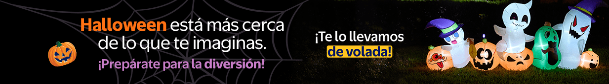 Halloween está más cerca de lo que te imaginas. ¡Prepárate para la diversión! ¡Te lo llevamos de volada!