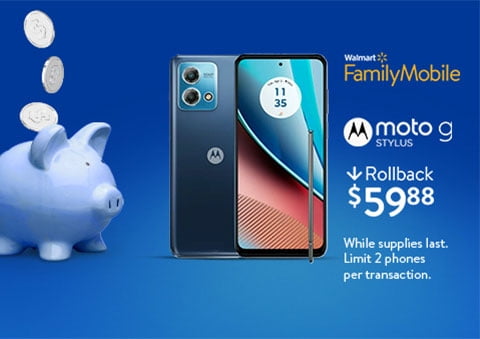 Walmart Family Mobile TCL A3, 32GB, Black- Prepaid Smartphone [Locked to  Walmart Family Mobile] 