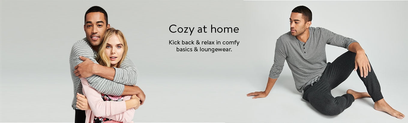 Joe Boxer Sleepwear //Loungewear Capri Gray//Green Cotton Blend