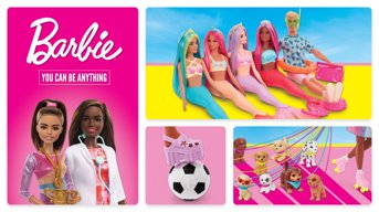 Barbie 2 Piece Girls Unite Walkie Talkie Set