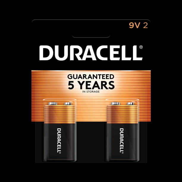 Duracell 9V batteries