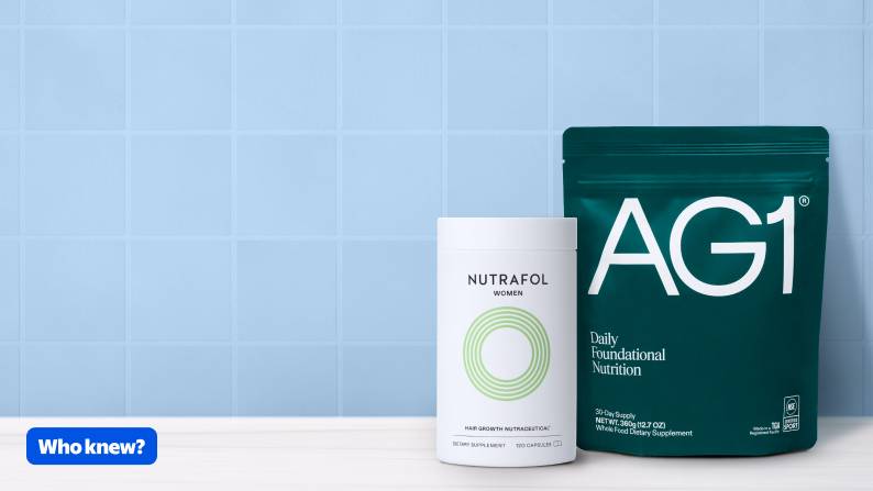 MaryRuth, Nutrafol & more trusted names.