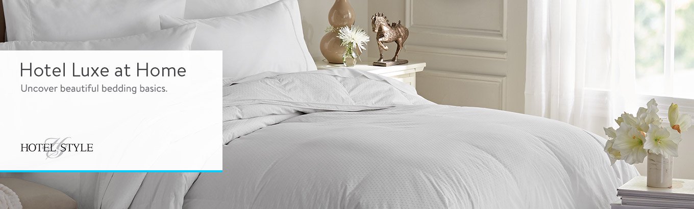 hotel style bedding walmart