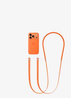 An iPhone strap is shown.