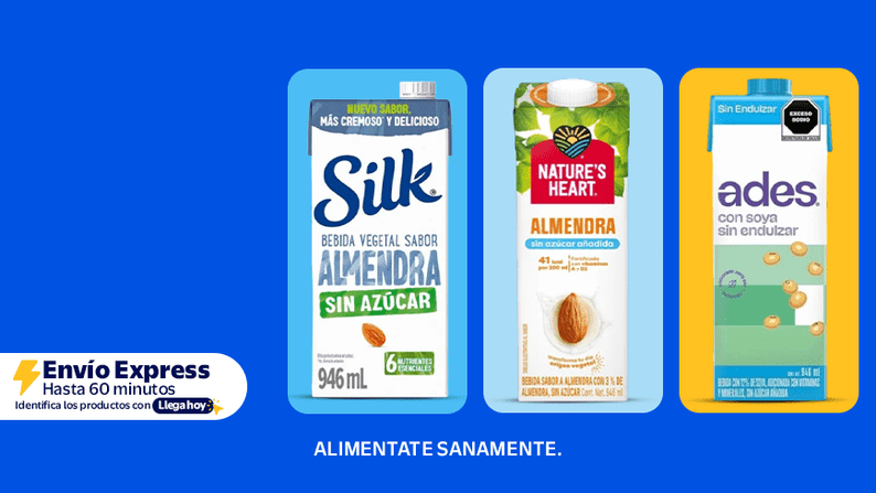 Alimento Líquido. Envío Express hasta 60 minutos. ALIMENTATE SANAMENTE