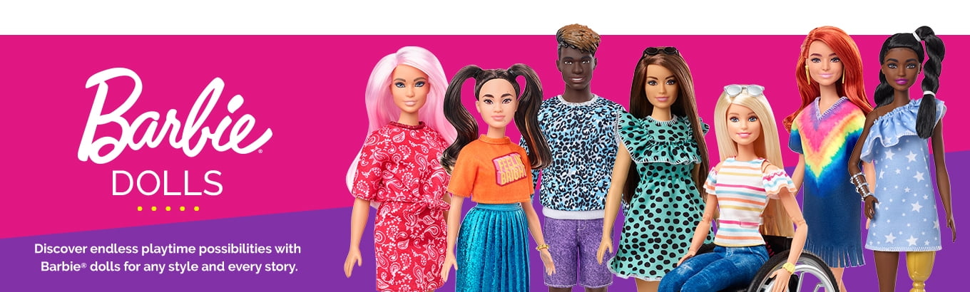 Barbie Dolls Walmart Com When buying a barbie doll for your daughter, consider the kind of impression you want your child to have and accordingly purchase a doll that will inspire her. barbie dolls walmart com