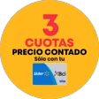 3 cuotas precio contado con tu Lider Bci