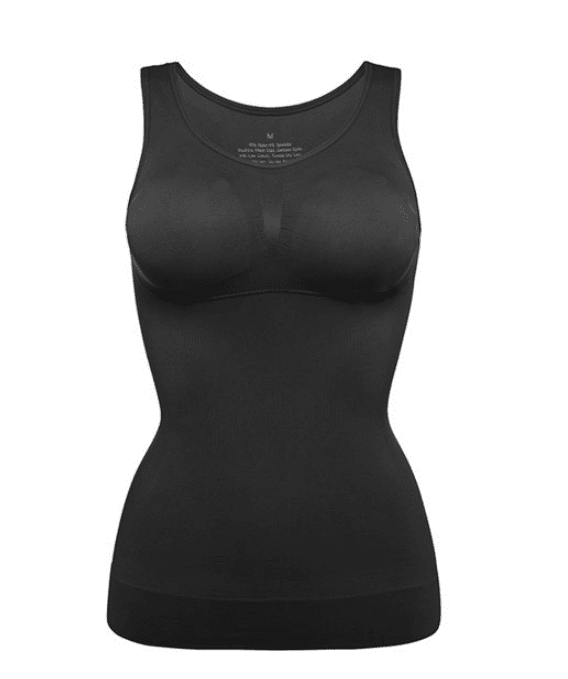 VVX Womens Shapewear Camisole Tank Tops - Body Shape for Women Tummy Control  Seamless Compression Tank Tops, 1pk Black-a, Small（firm control or one size  up) : : Clothing, Shoes & Accessories