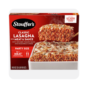 Lasagna meal