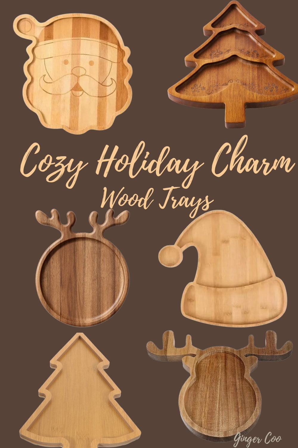 Cozy Holiday Charm: Rustic Wood Serving Trays
Serve up warm holiday vibes with rustic wood trays perfect for festive charcuterie boards, cocoa stations, and cozy hosting moments. , Shop post,