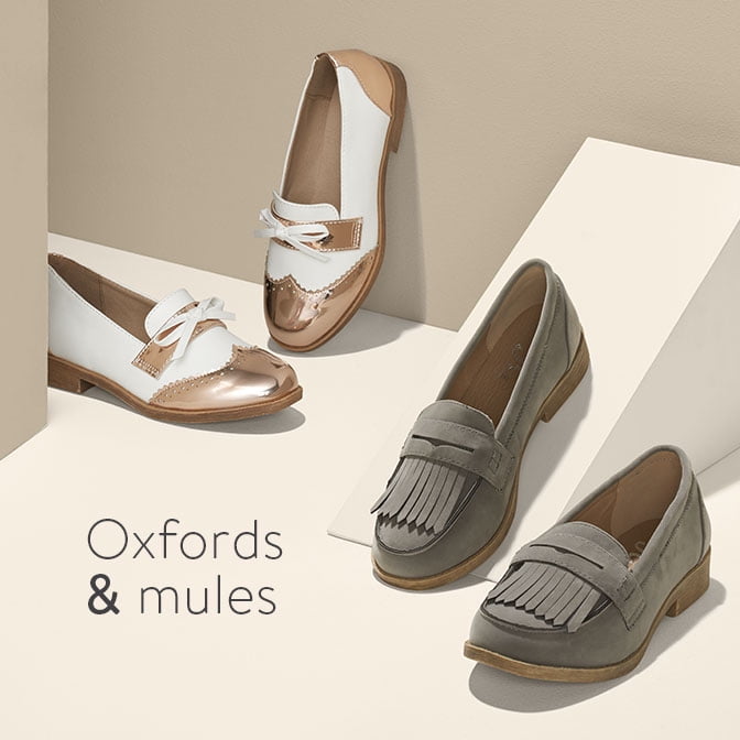 Shoes Women S Men Kid Oxfords Mules Embrace Menswear Inspired Shoe Trends