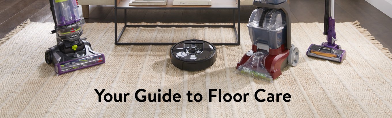 Upright vacuums, robotic vacuums, and carpet cleaners for the best guide to floor care. 