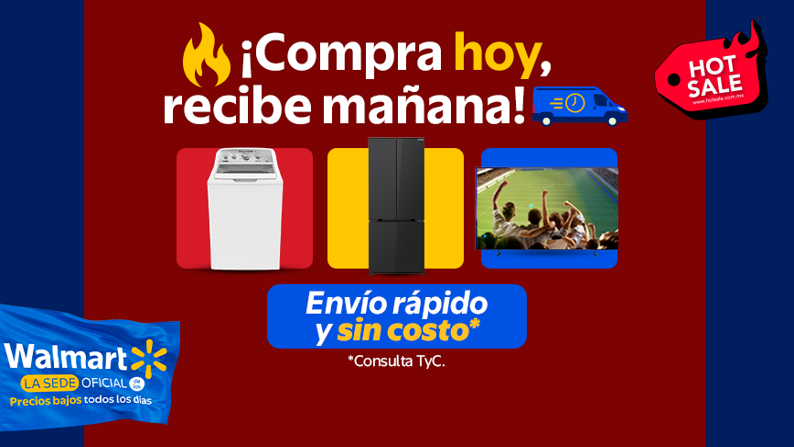 Compra hoy y recibe MAÑANA +Envío sin costo