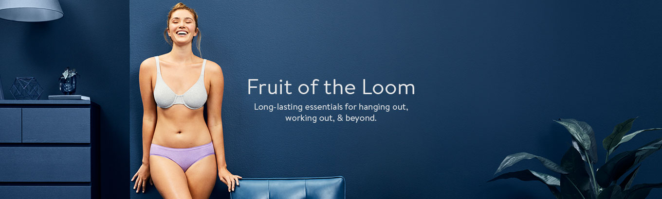 fruit of the loom cotton bras walmart