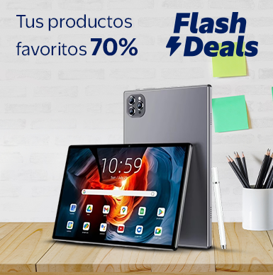 flash deals hasta 70%