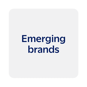 Emerging brands