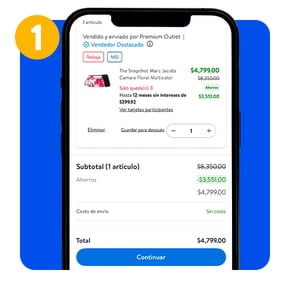 Agrega productos participantes al carrito
