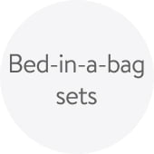 Bed-in-a-bag sets.