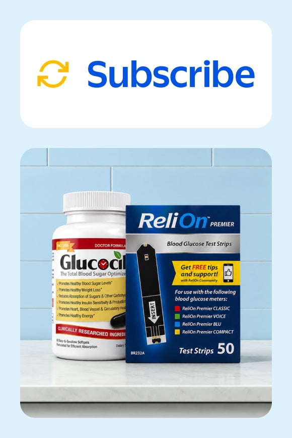 Products from ReliOn and more.