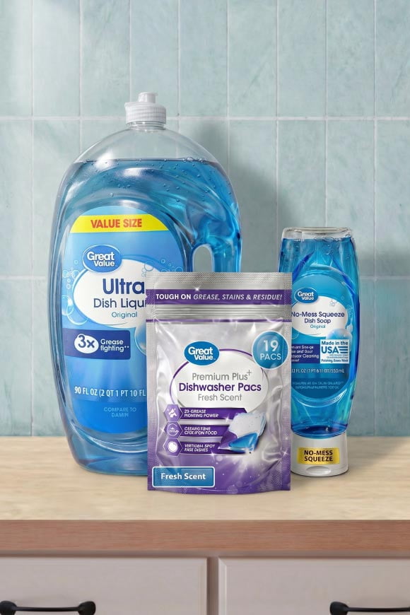 Save with Great Value. Dishwasher detergents, soaps, & more. Shop now.