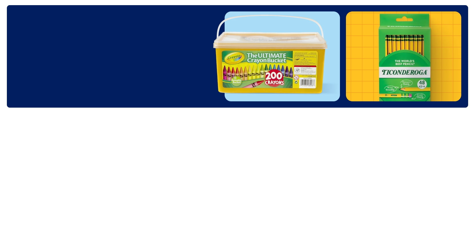 Walmart business back to school