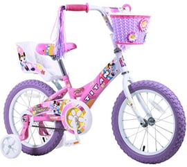 girls bike with tassles