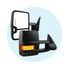 Side view and towing mirrors 