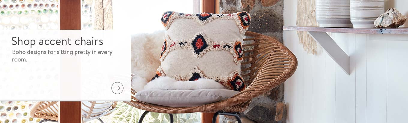 baby pink accent chair